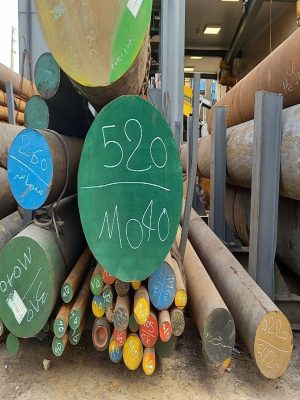 استحکام کششی، تسلیم و سختی فولاد Mo40