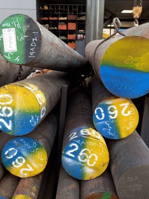 ترکیب شیمیایی فولاد ST52 شامل کربن، منگنز و سیلیسیم